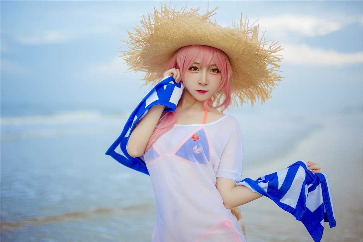 和玉藻前一起去海边啦！