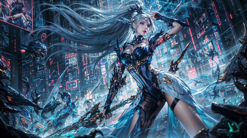 斗罗大陆-千仞雪丨4K原图电脑壁纸【10P/403MB】